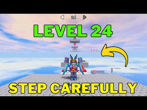 Step Carefully Level 24 route screenshot
